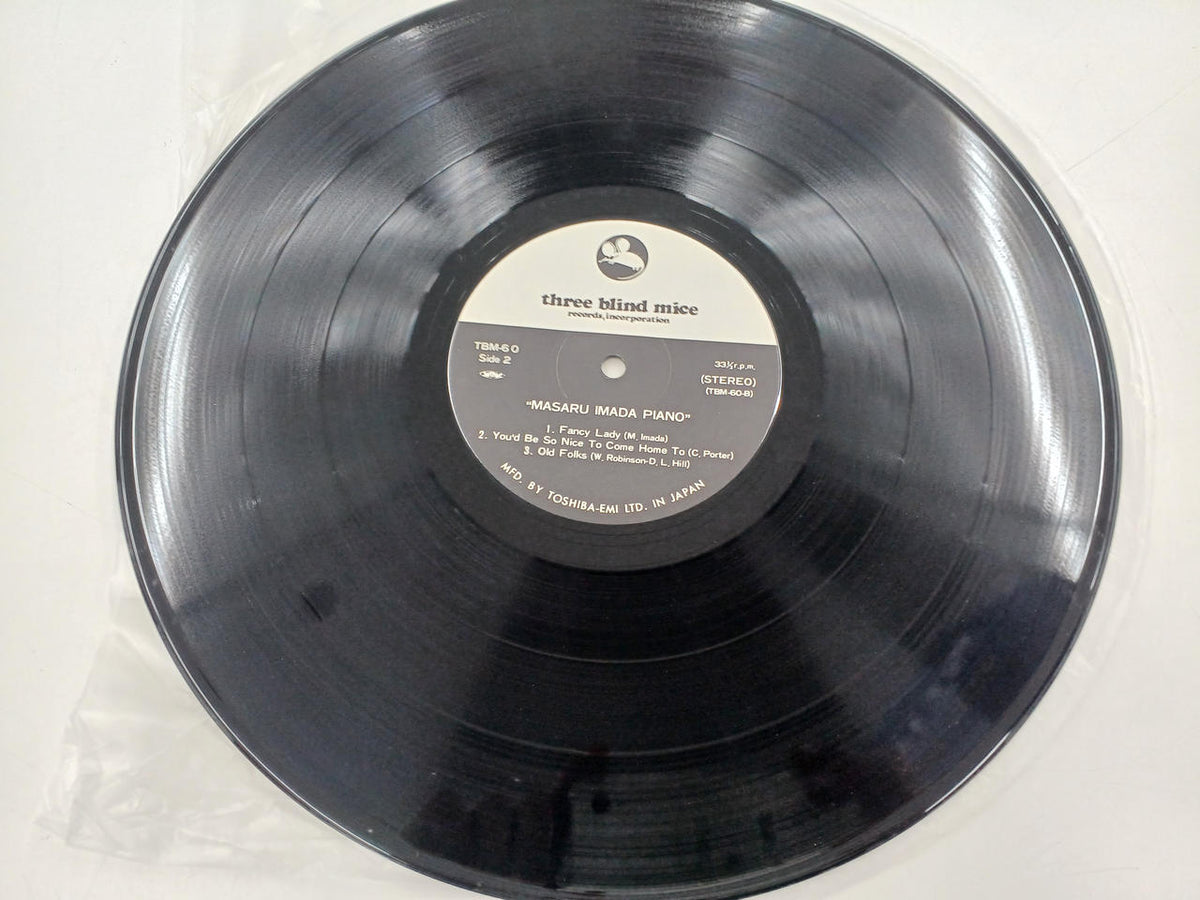 THREE BLIND MICE LP Masaru Imai / MASARU IMADA PIANO