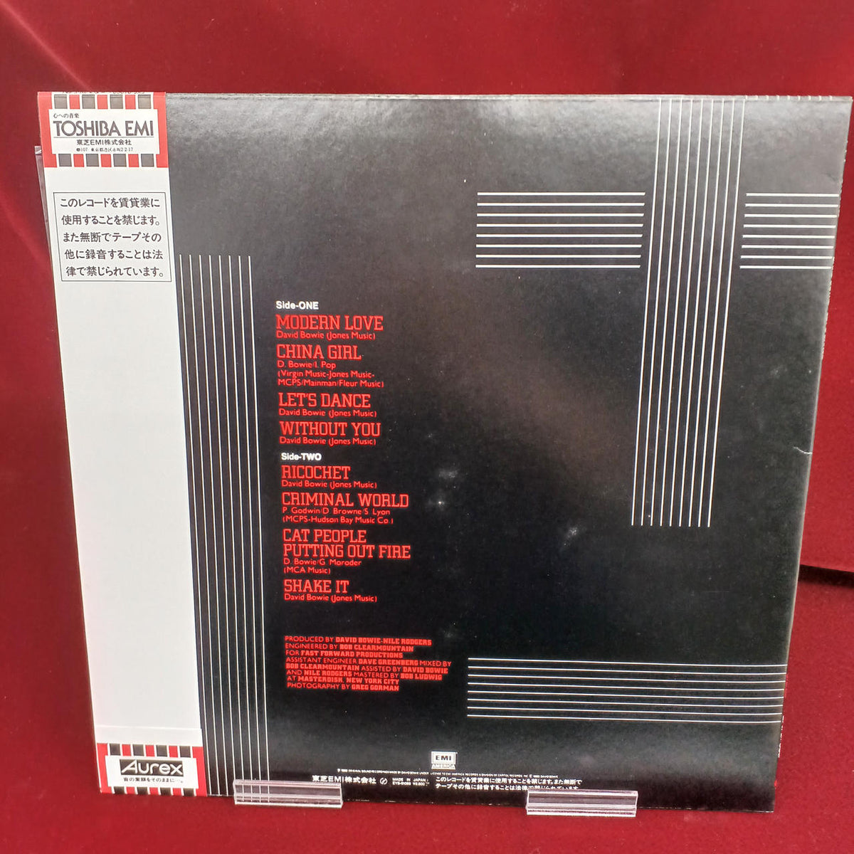 EMI Let's Dance / David Bowie EYS-91069
