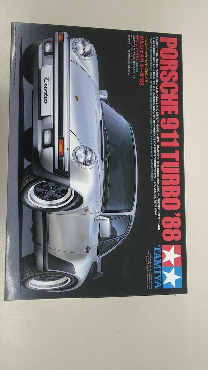 TAMIYA Plastic Model Porsche 911 Turbo '88 - Banzai Thrifting | BanzaiHobby