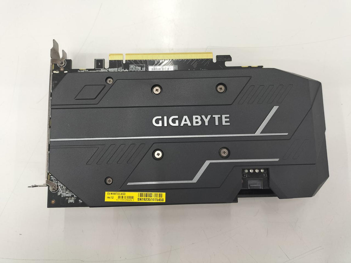 GIGABYTE Graphics Card: GV-N166TOC-6GD