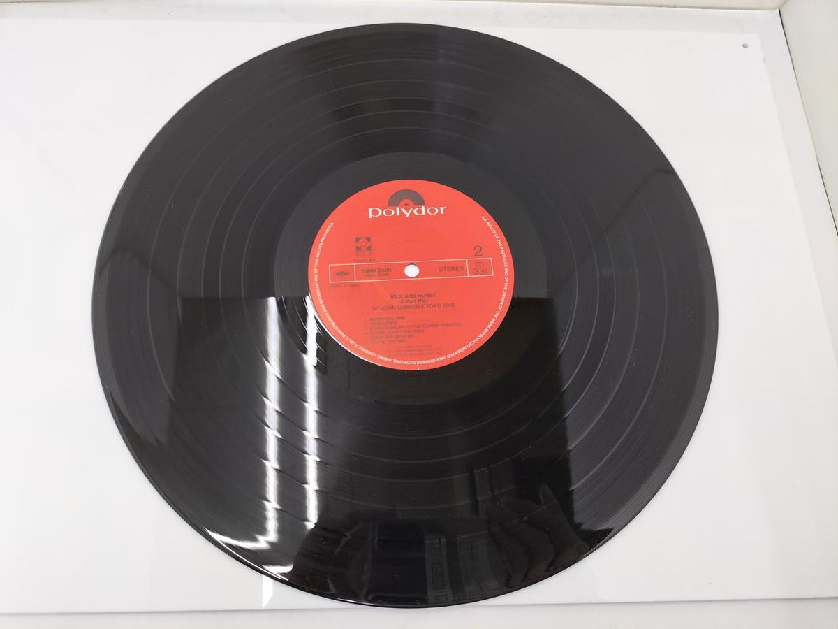 Polydor Records LP Milk and Honey / John Lennon, Yoko Ono