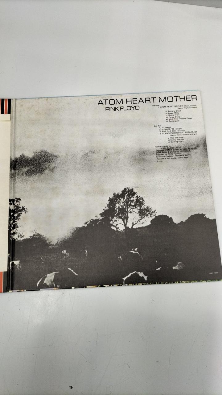 Toshiba EMI LP Record Pink Floyd / Atomic Heart Mother