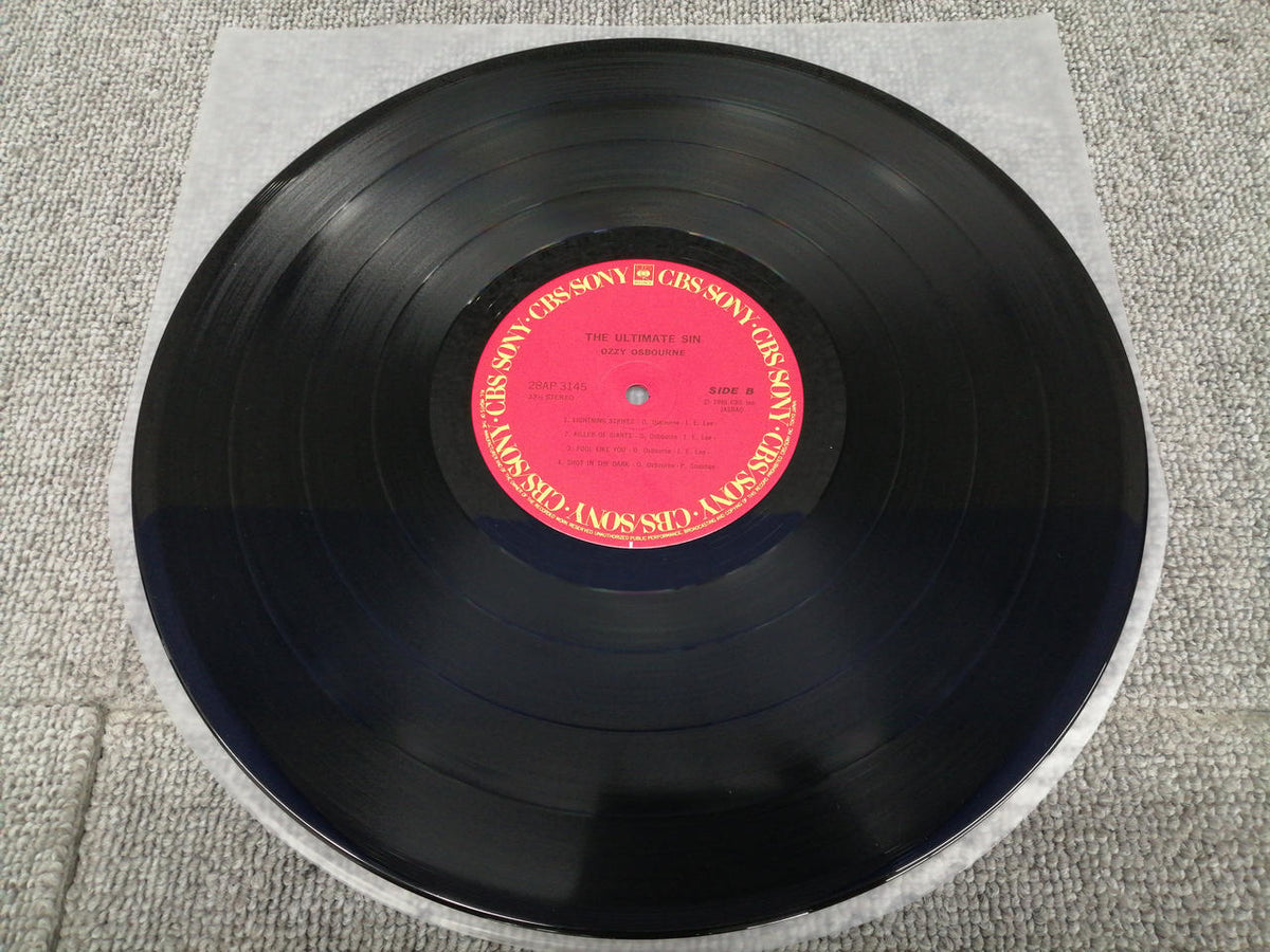 CBS/SONY OZZY OSBOURNE/THE ULTIMATE SIN OZZY OSBOURNE/THE ULTIMATE SIN