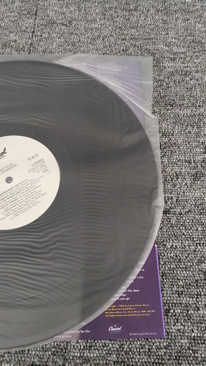 Toshiba Sample Item Unused Record THE MOTELS