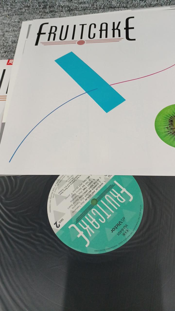 VICTOR Sample Item Unused Record Fruitcake