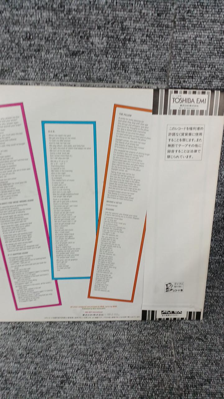TOSHIBA EMI Sample Disc Unused Record Jeffrey Morgan UB40