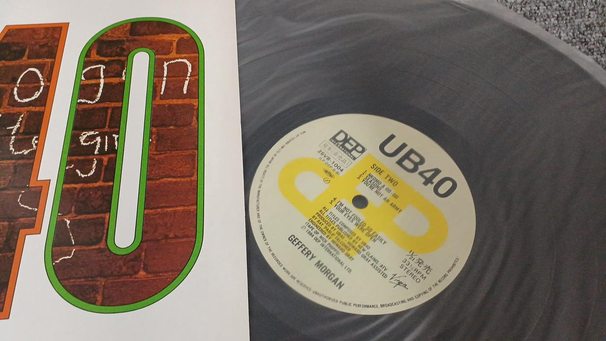 TOSHIBA EMI Sample Disc Unused Record Jeffrey Morgan UB40