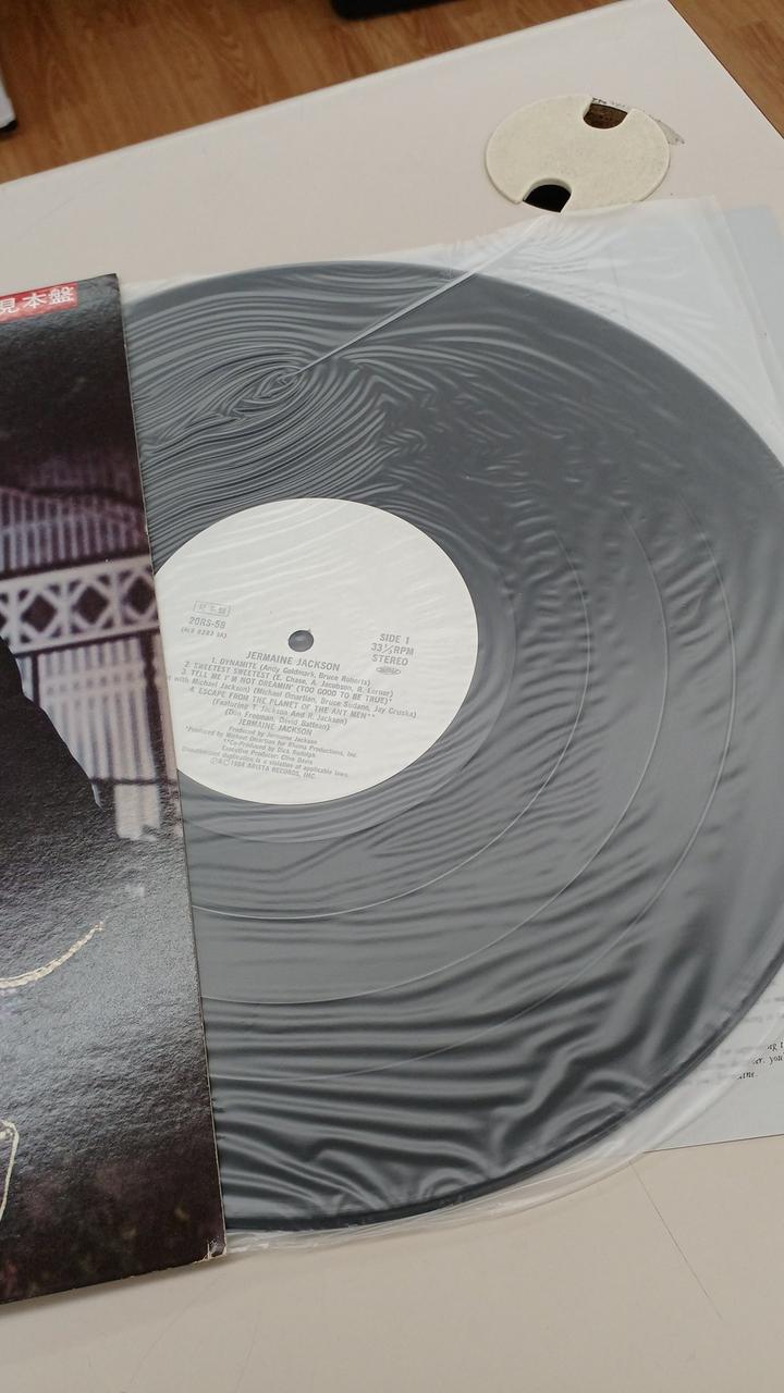 ARISTA Sample Disc Unused Record JERMAINE JACKSON
