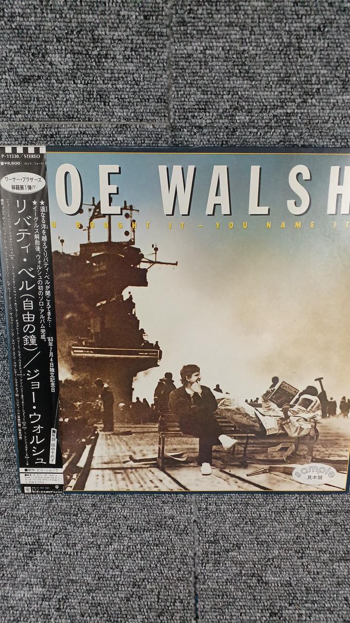 Warner Pioneer Sample Disc Unused Record Joe Walsh Liberty Bell