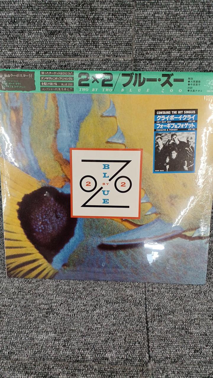 CBS SONY Sample Disc Unopened Record Blue Zoo 2X2