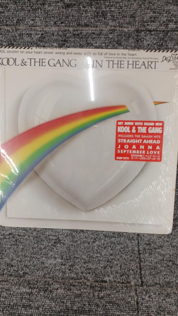 DE-LITE Sample Disc Unused Record In the Heart Cool & Gang