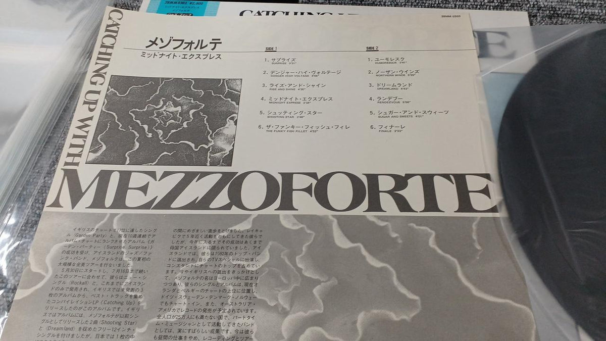 Polydor Sample Disc Unused Record Mezzoforte Midnight Express