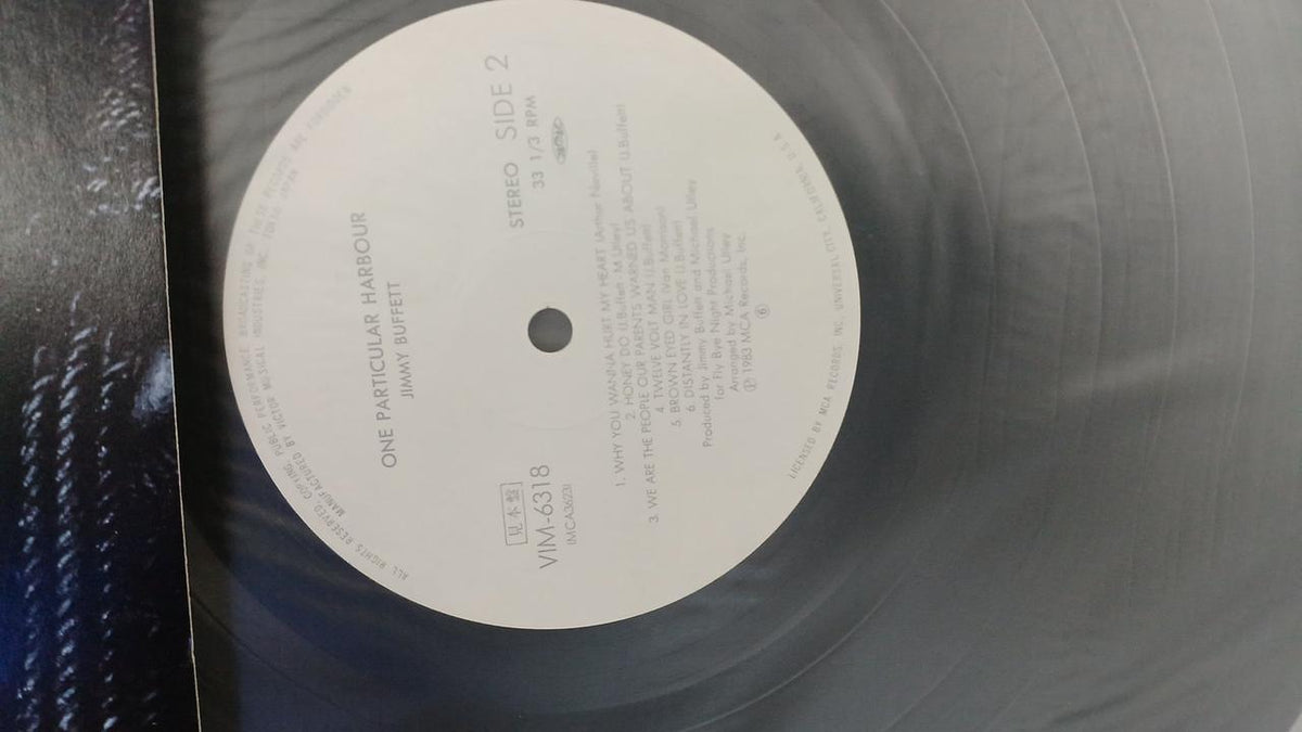 MCA Sample Disc Unused Record Jimmy Buffett One Manual