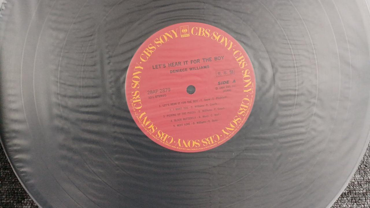 CBS Sony Sample Disc Unused Record Denise Williams