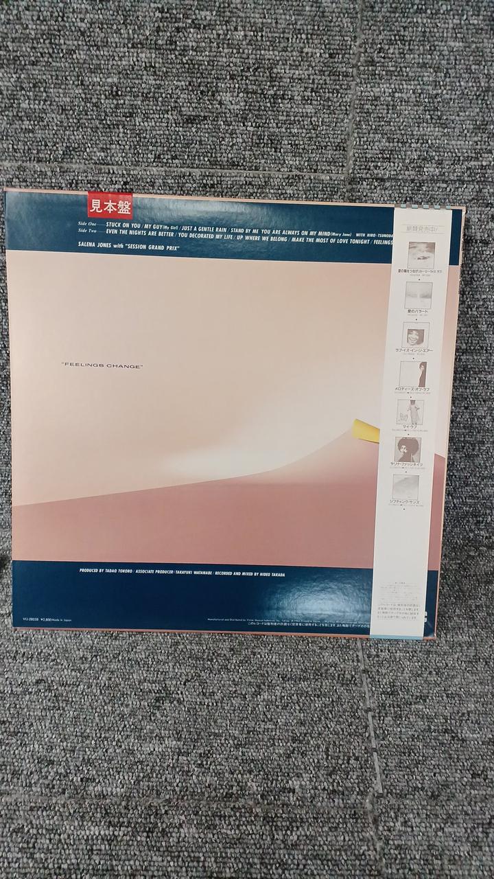 JVC Sample Disc Unused Record Salina Jones Feelings Chain