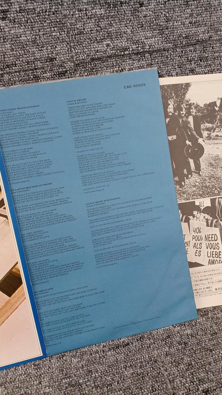 Toshiba Sample Disc Unused Record The Beatles 1967~1970