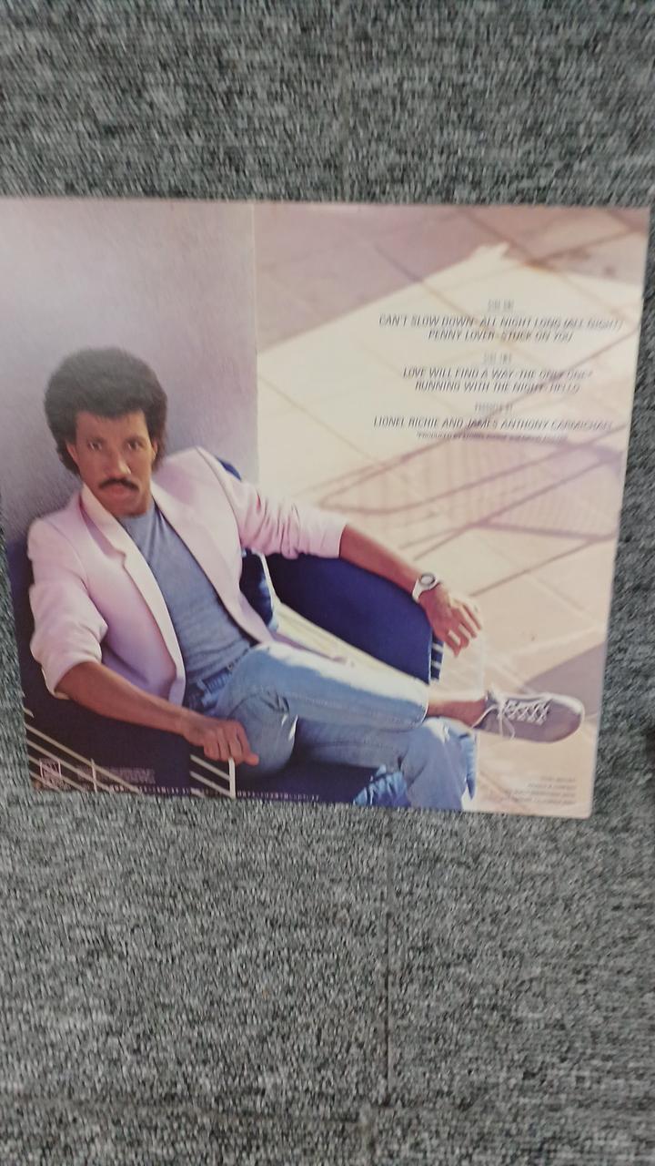 VICTOR Sample Disc Unused Record Lionel Ritchie All Night Long