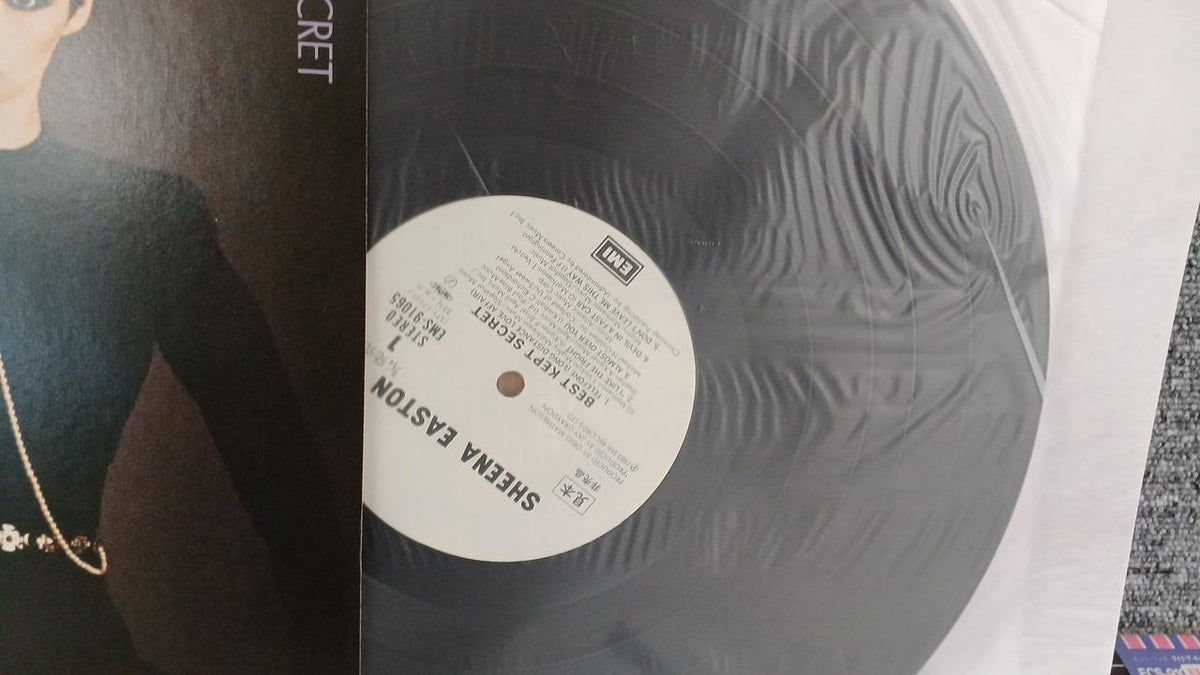 TOSHIBA EMI Sample Disc Unused Record Sheena Easton Secret