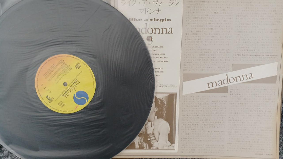 Warner Pioneer Sample Disc Unused Record Madonna Like a Virgin