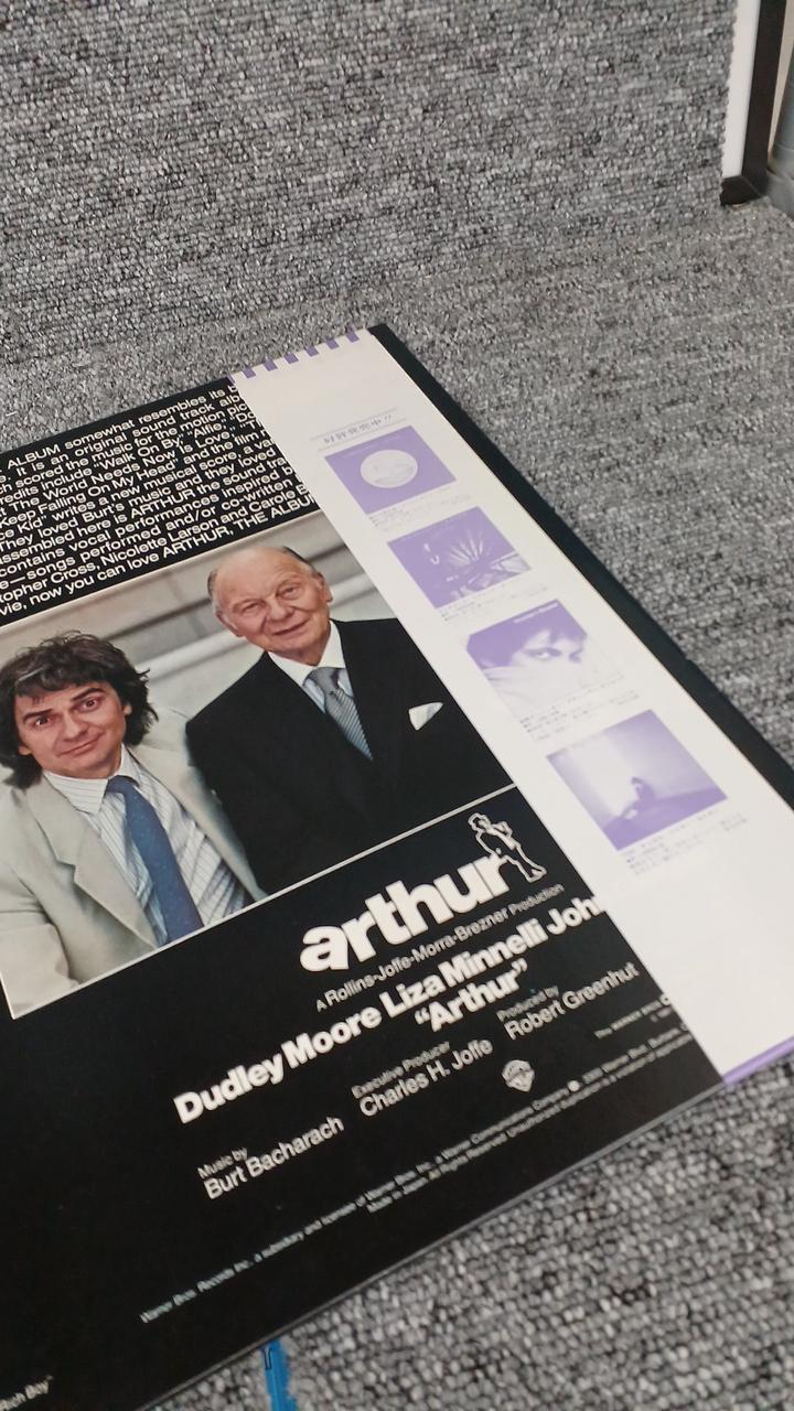 Warner Sample Disc Unused Record Mr. Arthur