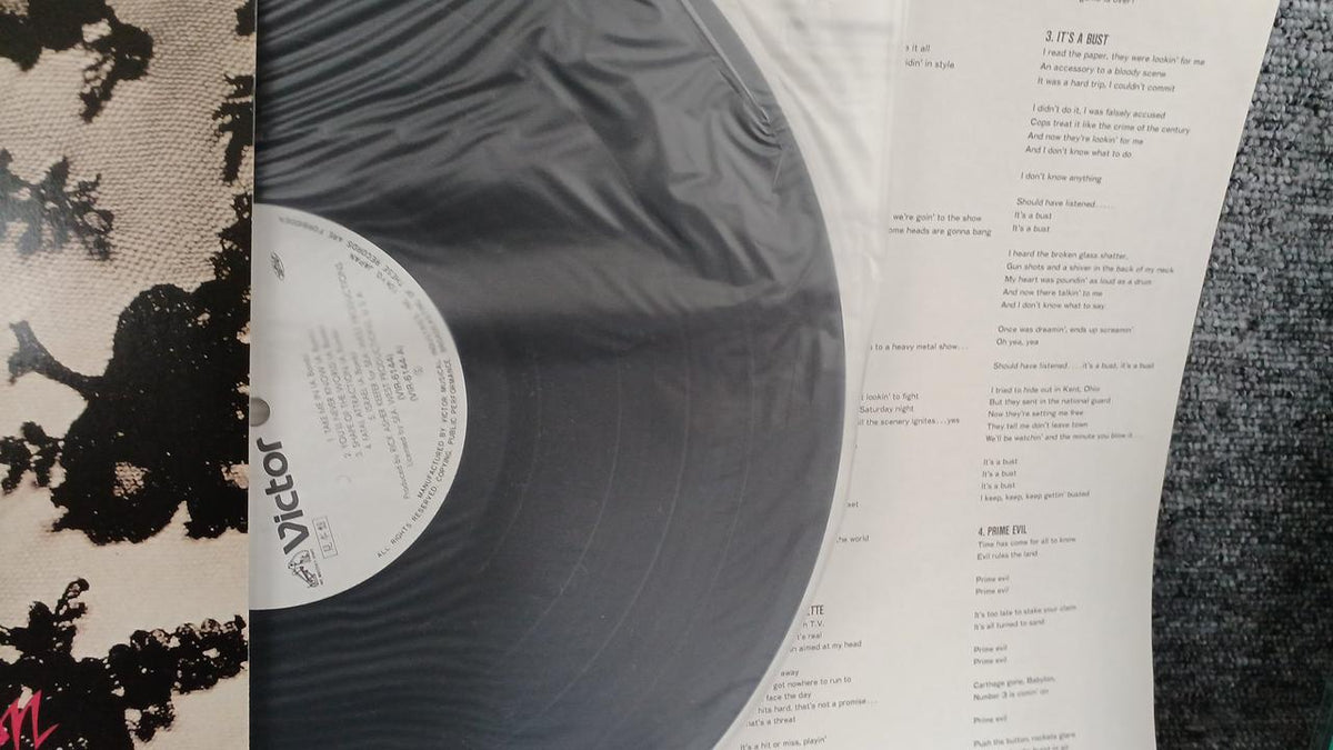 VICTOR Sample Disc Unused Record Adam Bomb Pristine