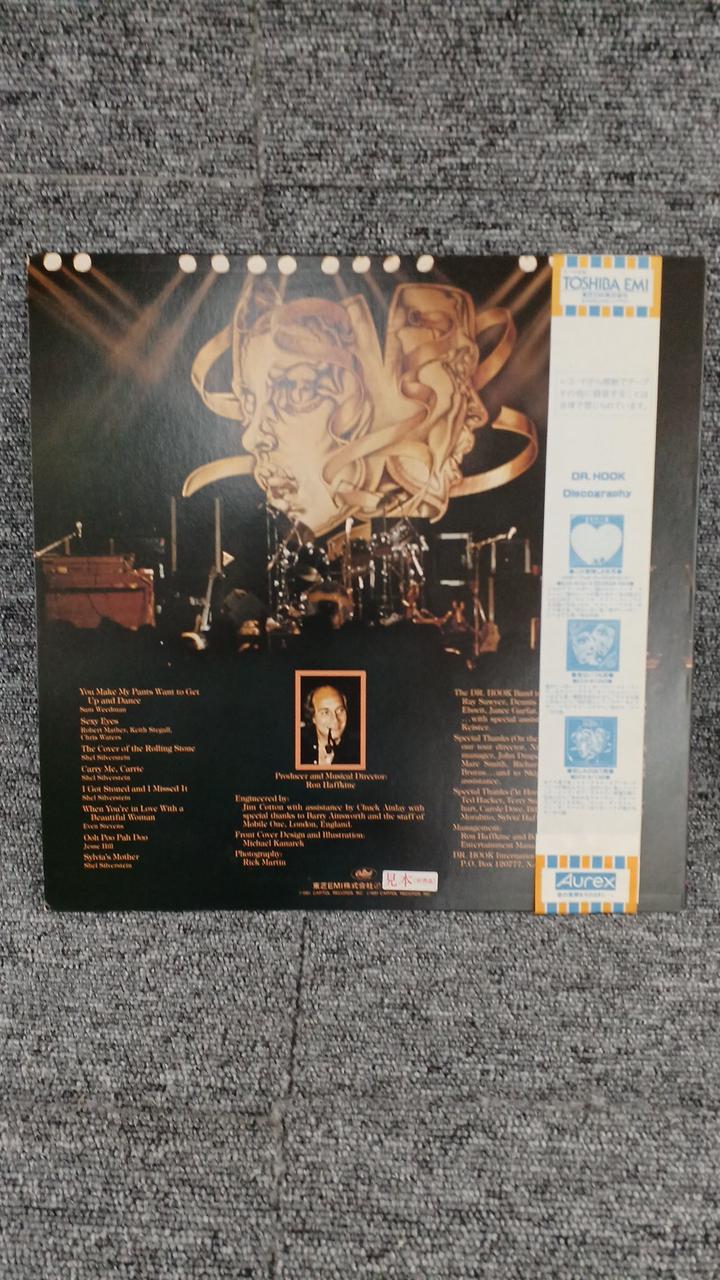 TOSHIBA EMI Sample Disc Unused Record Dr. Hook Live