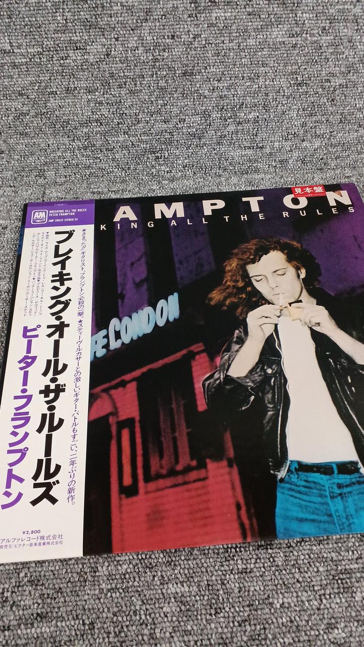 alpha Sample Disc Unused Record Breaking All The Rules