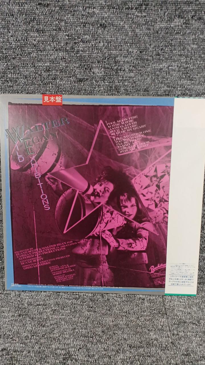 MCA Sample Disc Unused Record Walter Egan Wild Exhibition