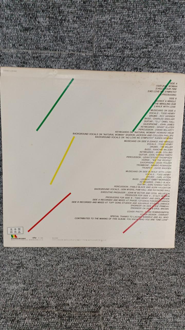 Urel Records Sample Disc Unused Record Todd Henry Dance and Minkle