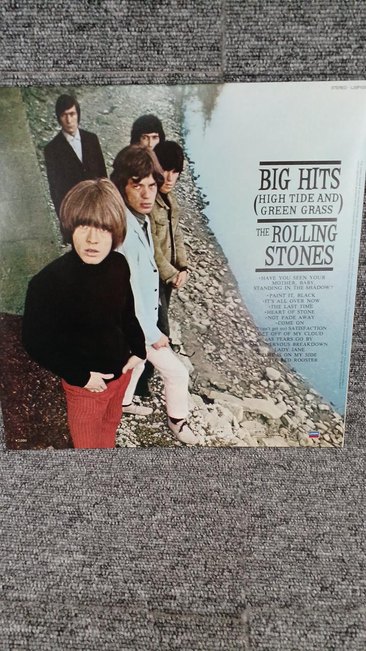 Polydor Sample Disc Unused Record THE ROLLING STONES BIG HITS