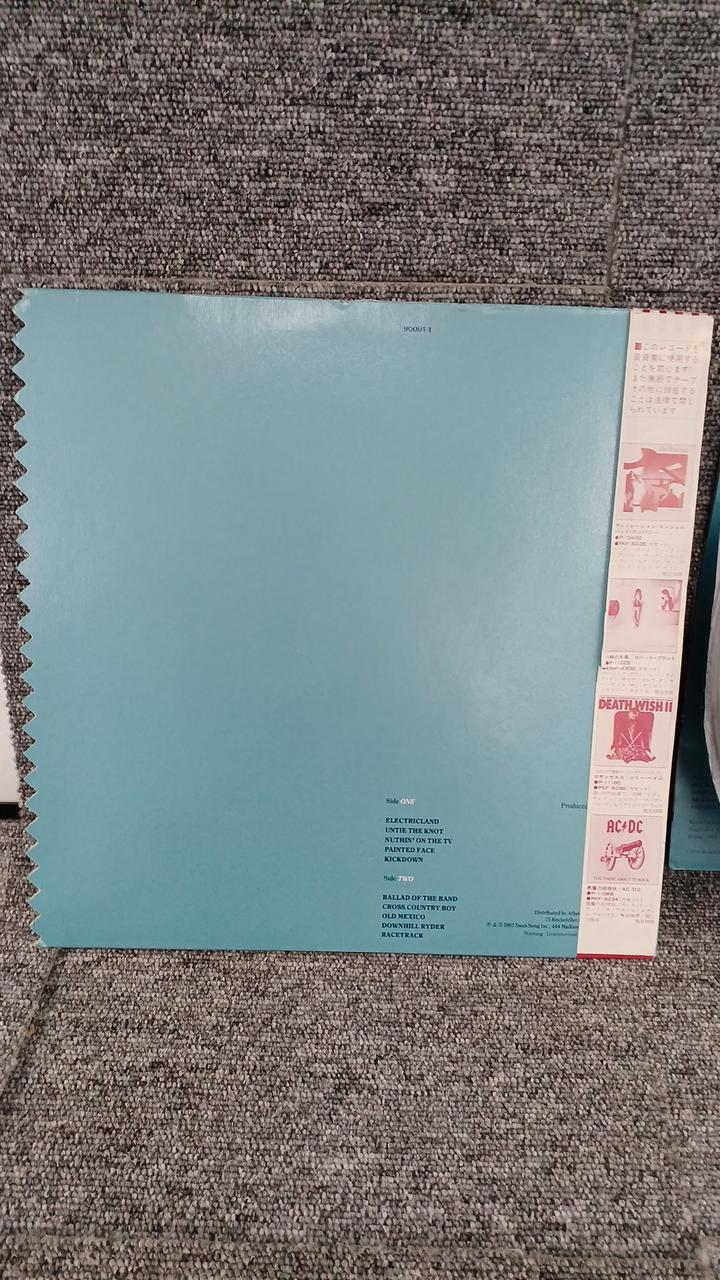 Warner Pioneer Sample Disc Unused Record Bad Company Rough Diamond