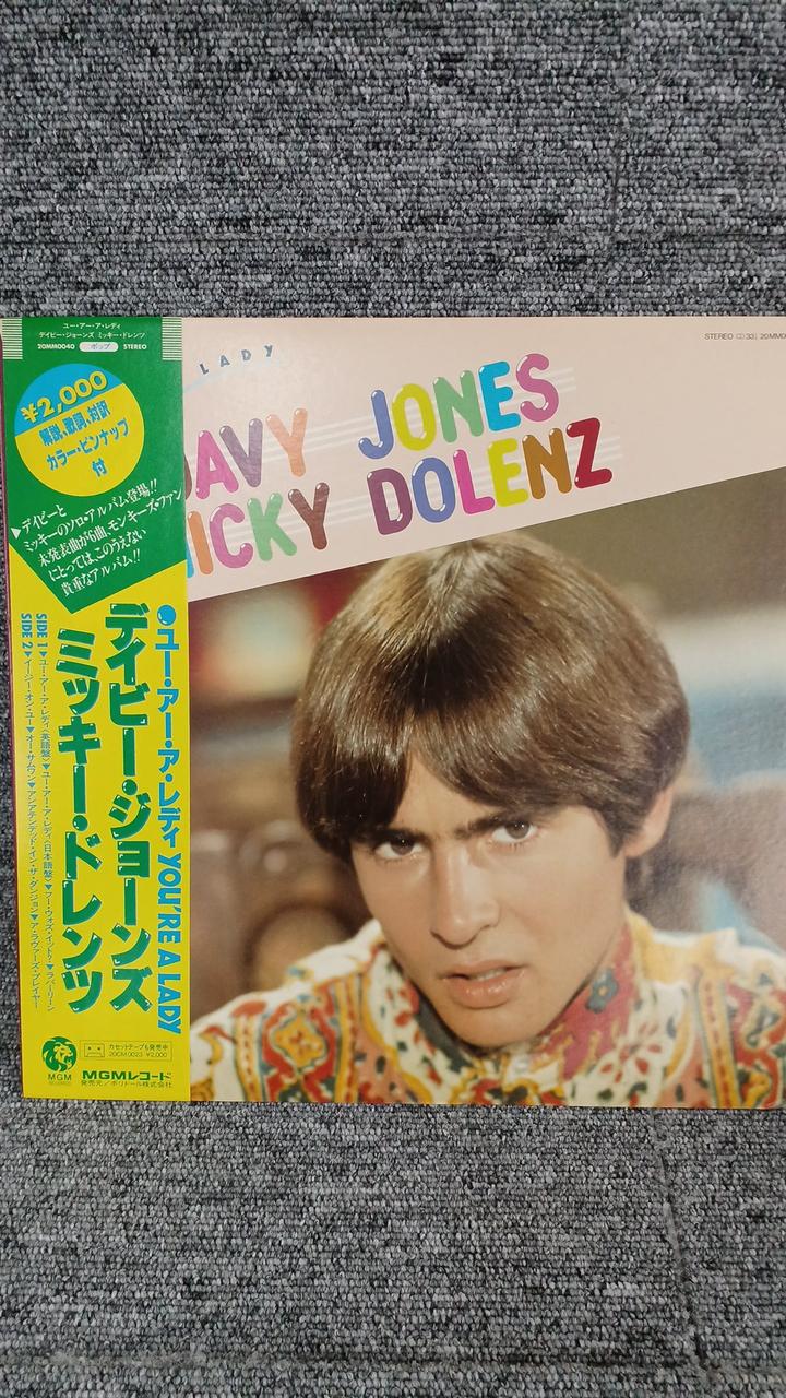 MGM Sample Disc Unused Record Davey Jones