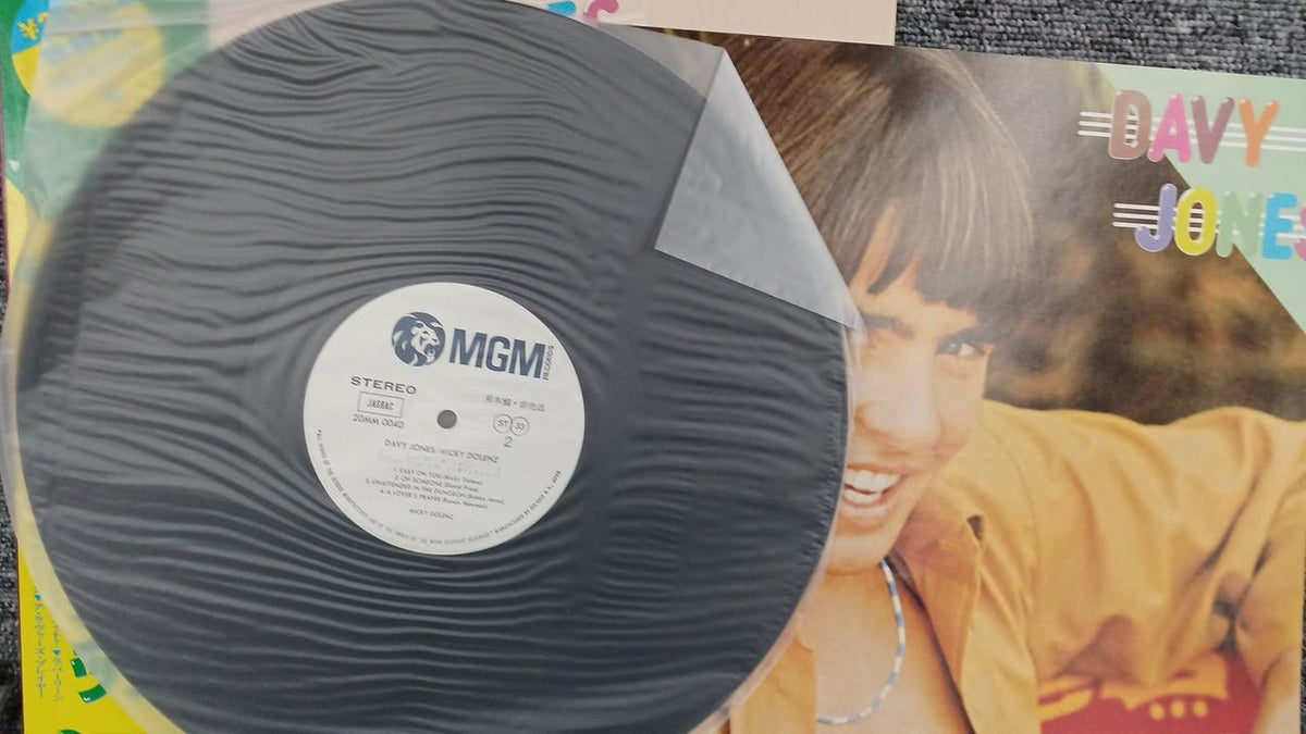 MGM Sample Disc Unused Record Davey Jones