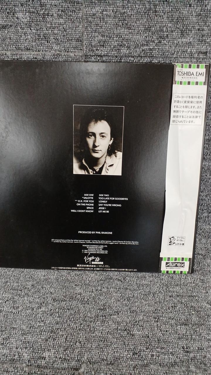 TOSHIBA EMI Sample Disc Unused Record Julian Lennon