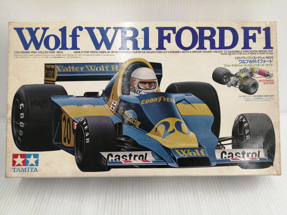 TAMIYA 1/20 GRAND PRIX COLLECTION NO.6 Wolf WR-1 Ford - Banzai Thrifting | BanzaiHobby