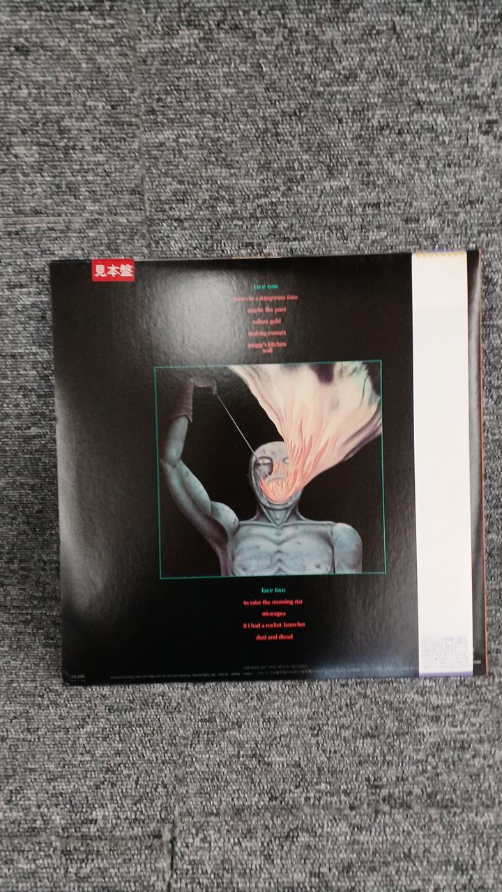 VICTOR Sample Disc Unused Record Steeling Fire