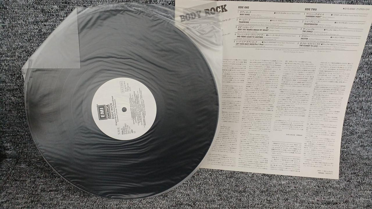 TOSHIBA EMI Sample Disc Unused Record Body Rock