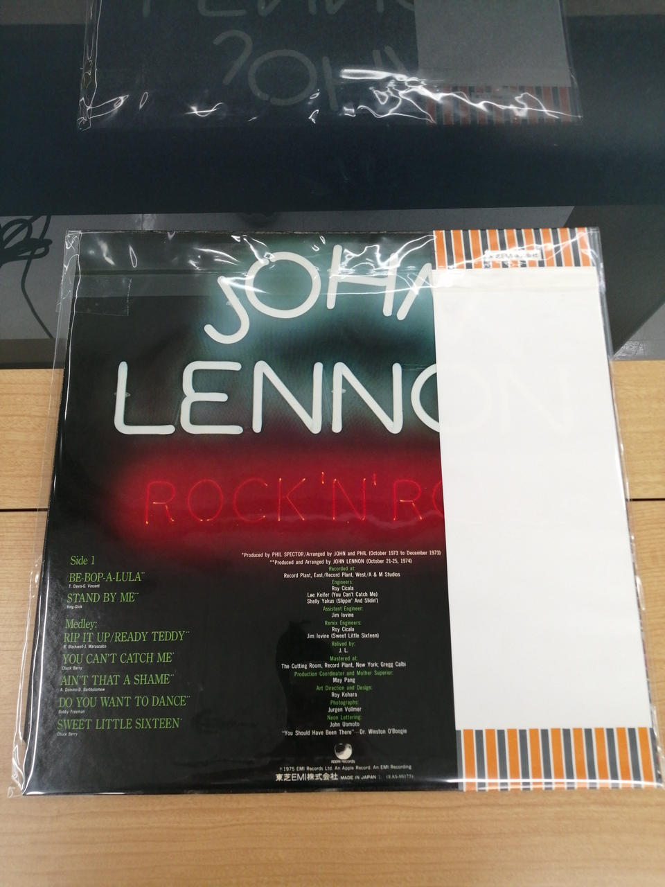 Toshiba EMI Corporation John Lennon / Rock and Roll EAS-80175