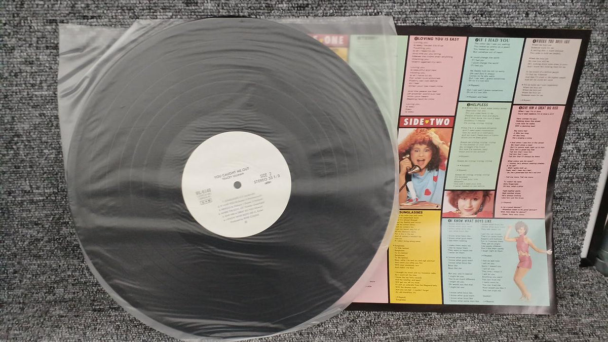 VICTOR Sample Disc Unused Record YOU CAUGHT ME OUT