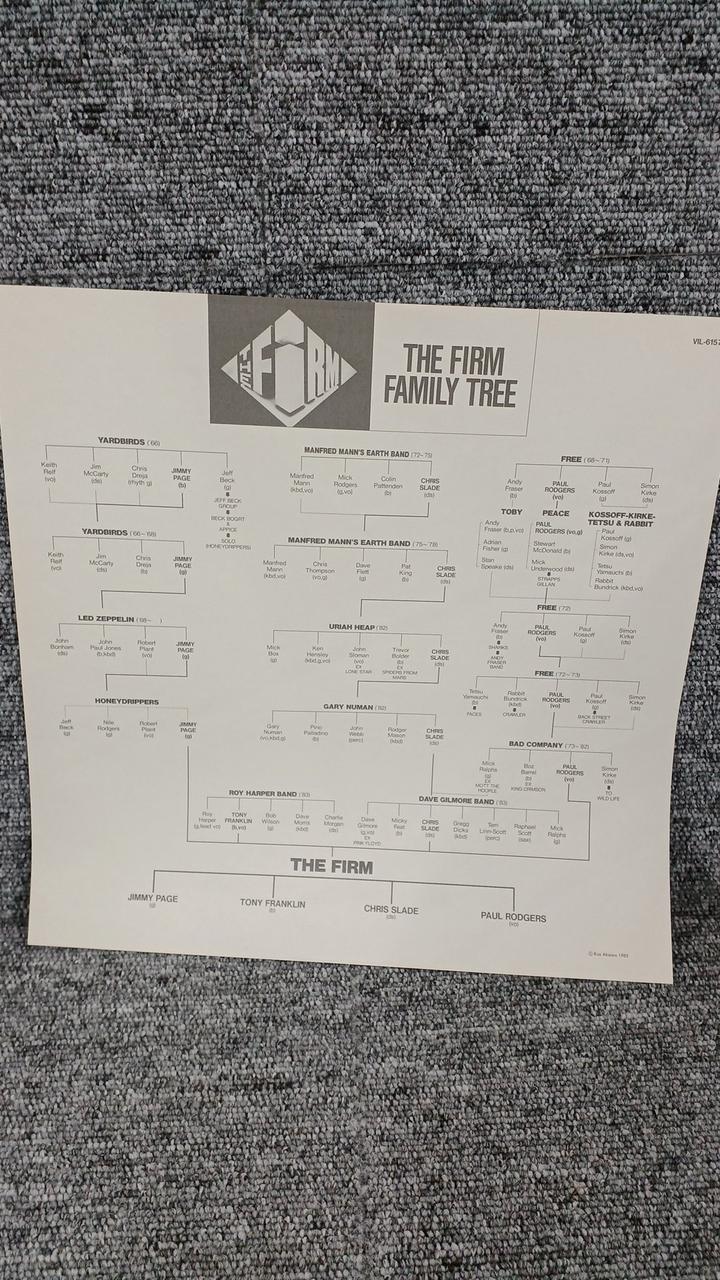 VICTOR Sample Disc Unused Record The Firm
