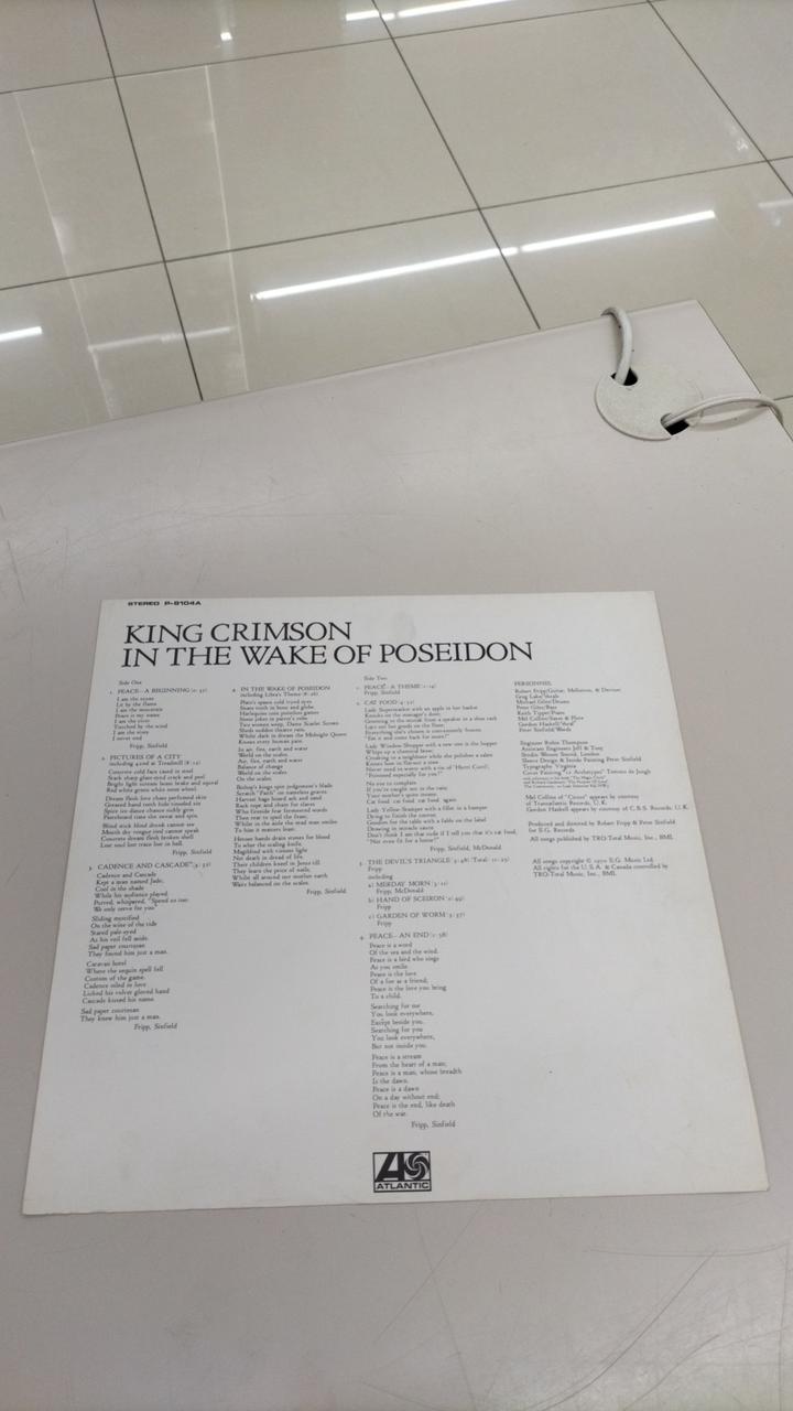 Warner Bros. Record: King Crimson: Poseidon's Awakening