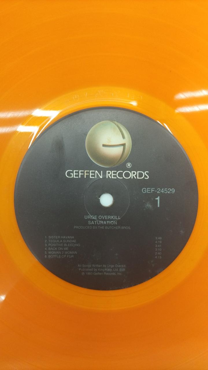 GEFFEN RECORDS Western Music Record GEF-24529
