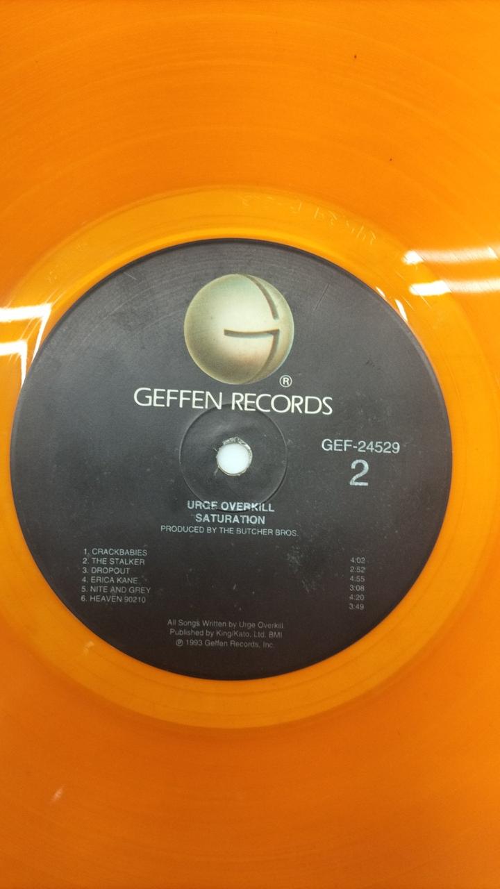 GEFFEN RECORDS Western Music Record GEF-24529