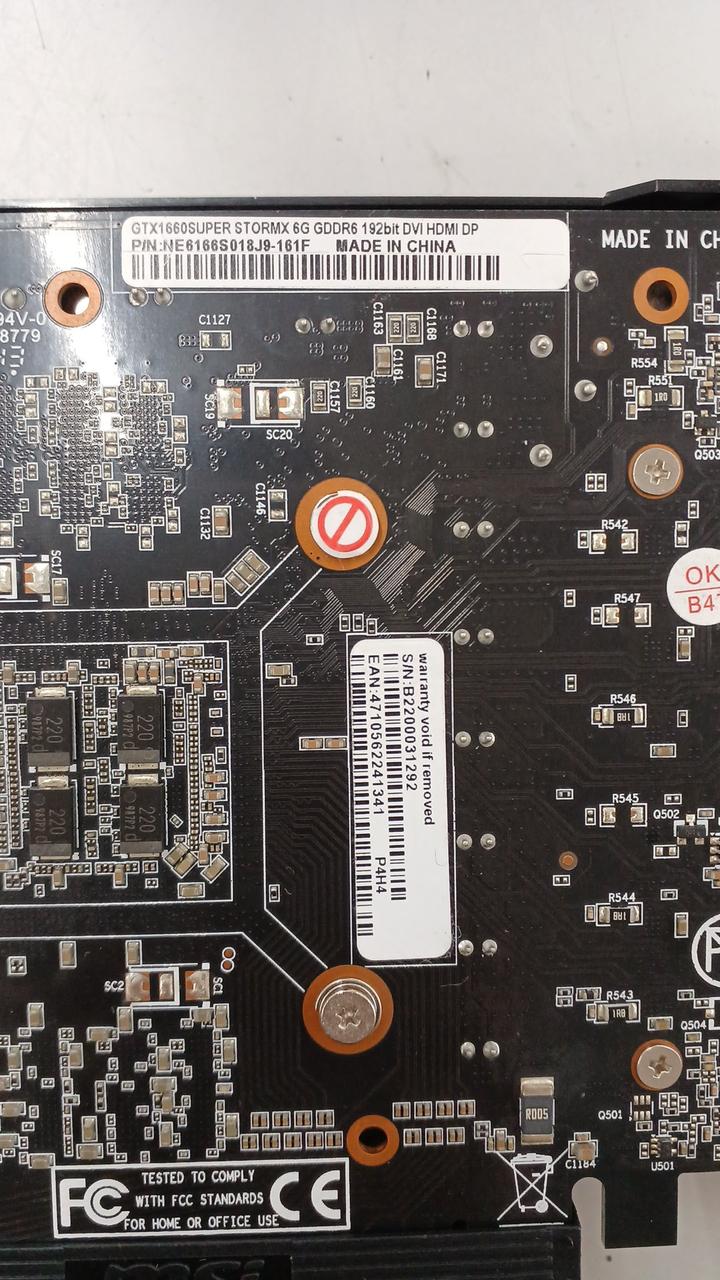 PALIT MICROSYSTEMS NVIDIA PCI-EXPRESS NE6166S018J9-161F