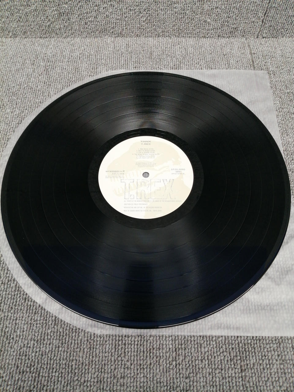 T. REX Analog Record T. REX/TANX