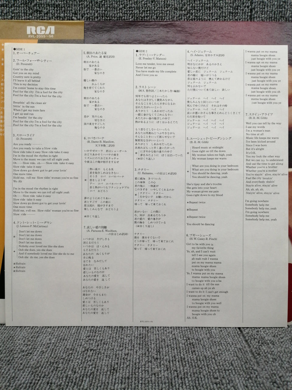 RVC Analog Record Hideki Saijo / Big Game Hideki '78