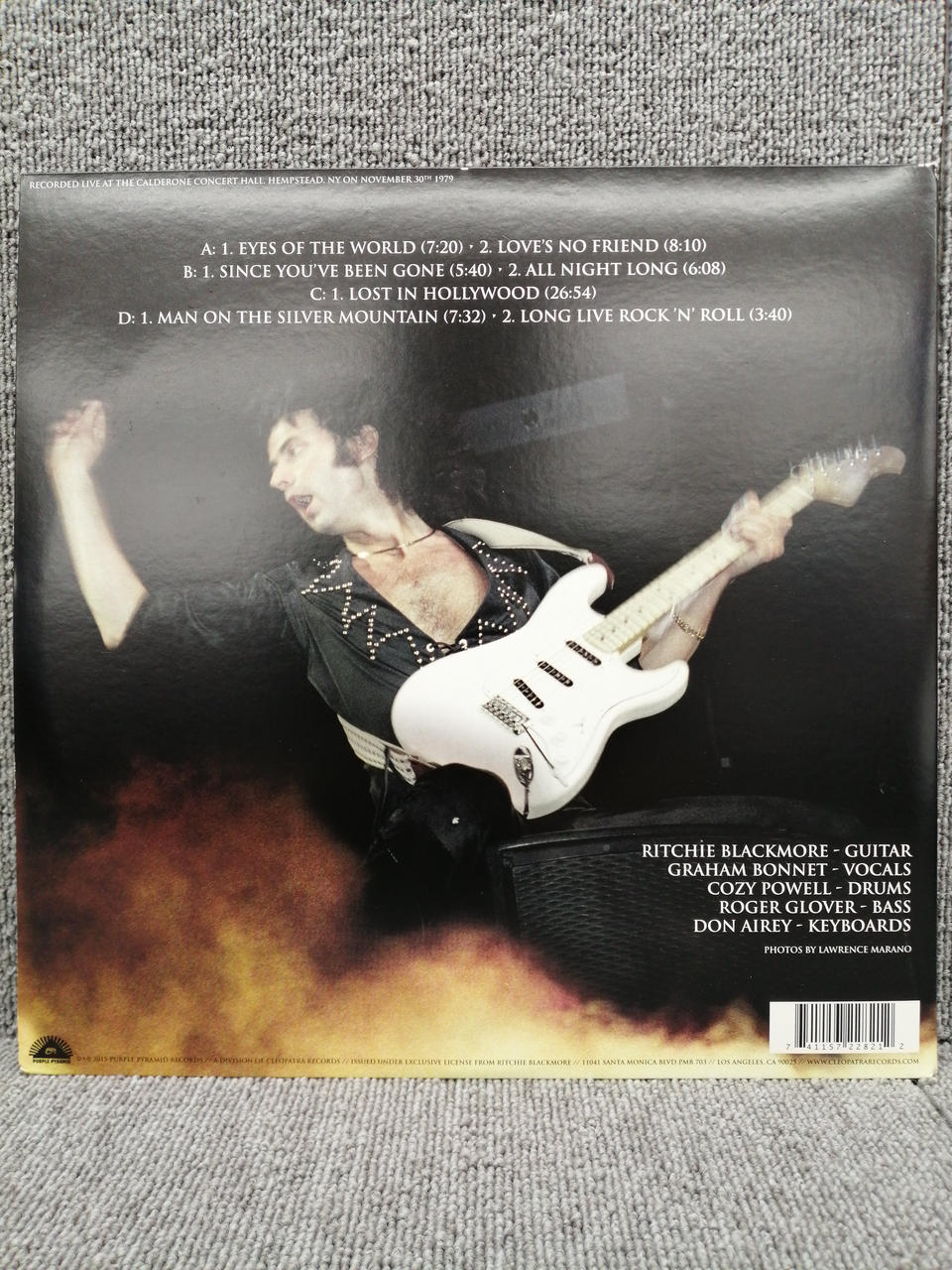 PURPLE PYRAMID Analog Record RAINBOW/DOWN TO EARTH TOUR