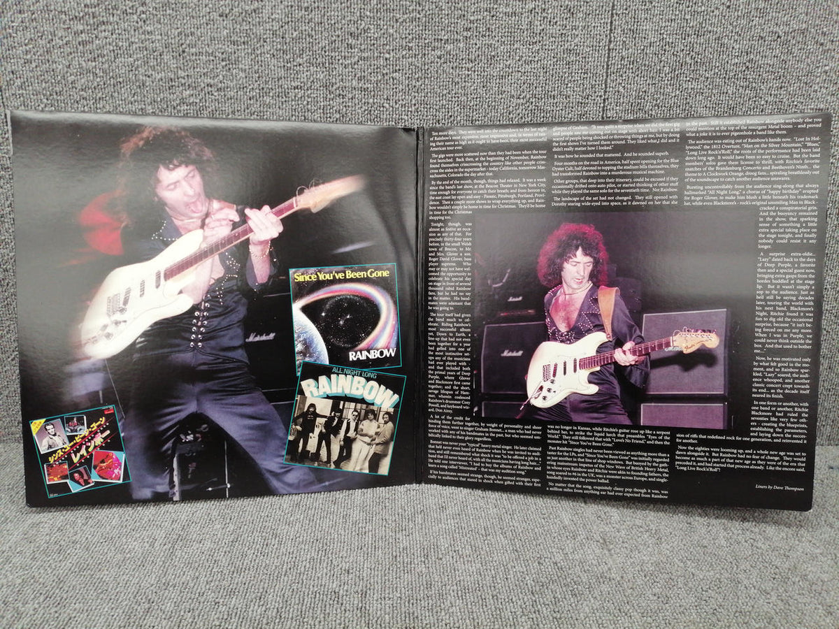 PURPLE PYRAMID Analog Record RAINBOW/DOWN TO EARTH TOUR