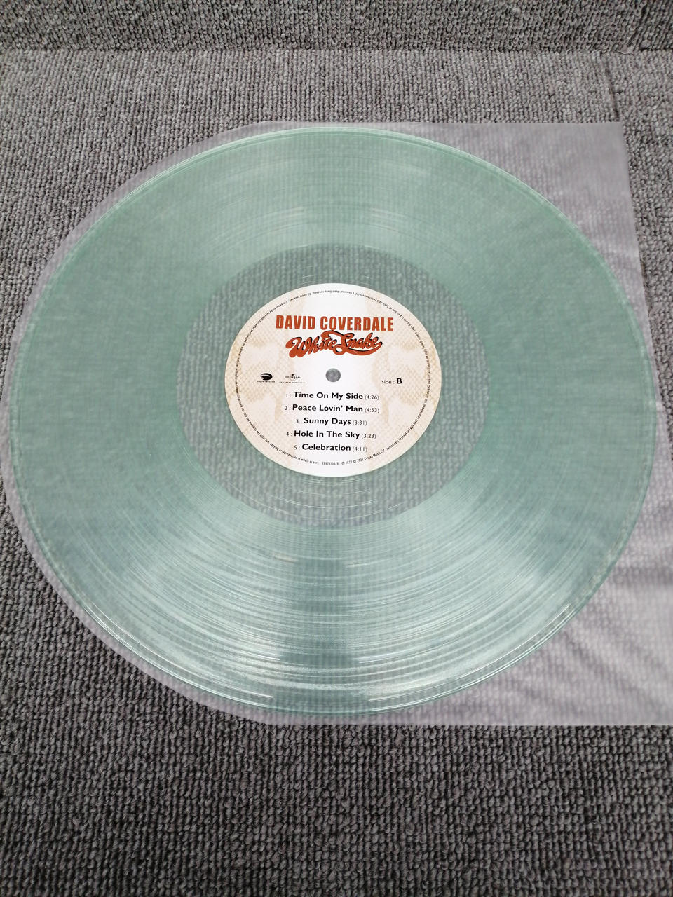 EAGLE RECORDS Vinyl Record DAVID COVERDALE/WHITE SNAKE
