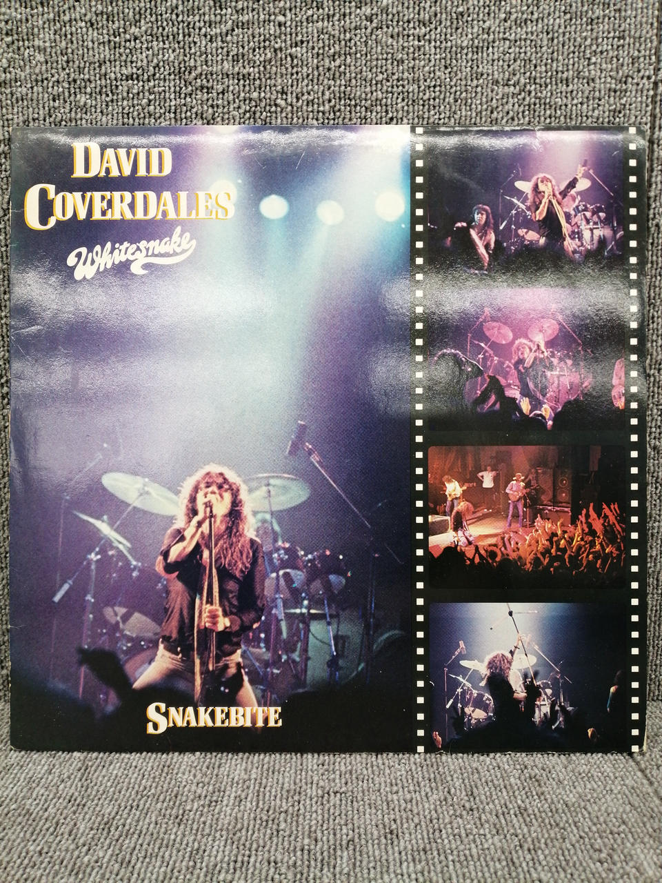 SUNBURST Vinyl record DAVID COVERDALES WHITESNAKE/SN